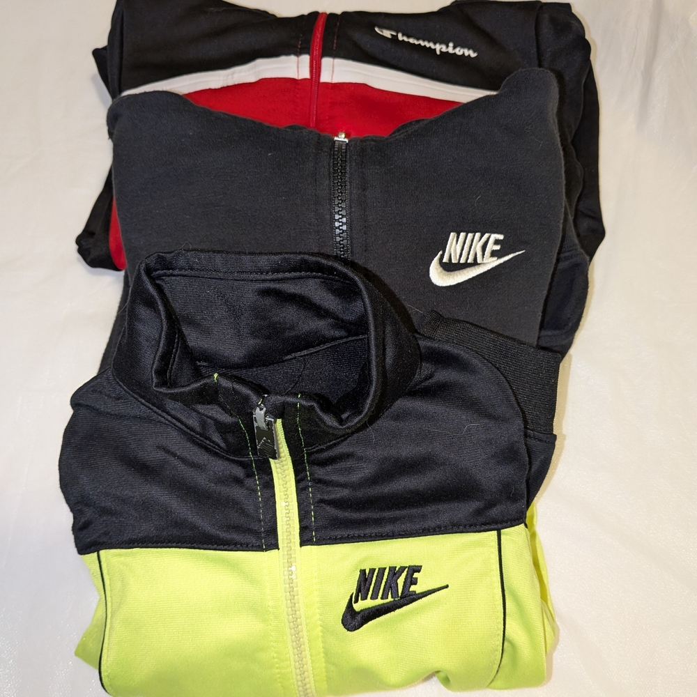 Nike And Champion Kids' Jackets 3pc